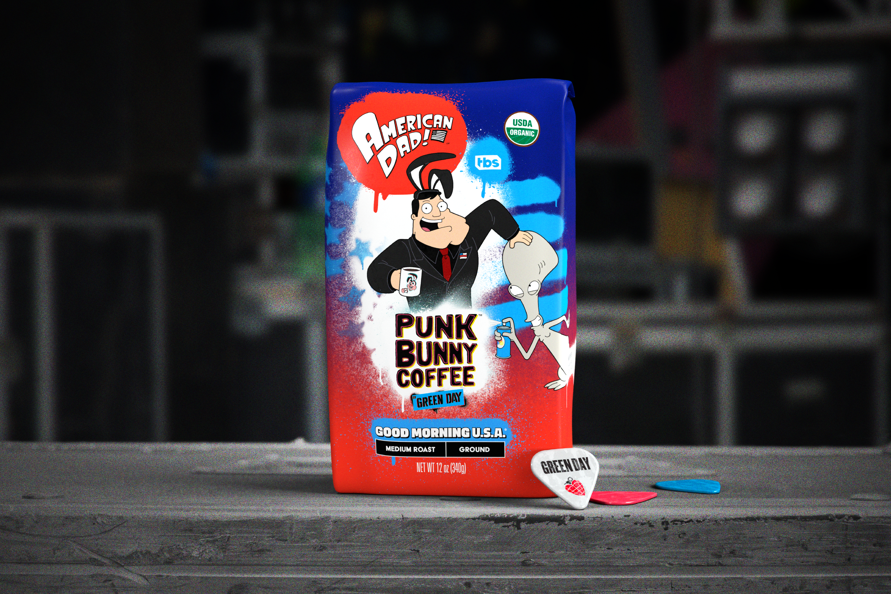 American Dad + Punk Bunny Coffee by Green Day Case Study Thumbnail